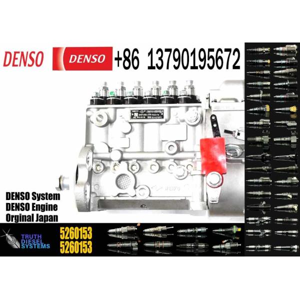 High Quality Fuel Injection Pump For Cummins L360 20 Engine Parts Excavator Spare Part 6P1168A 5260153 4944742 100113016