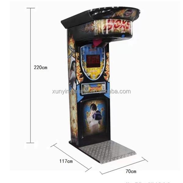 Dragon Boxing Punch Machine For Electronic Hammer US PLUG