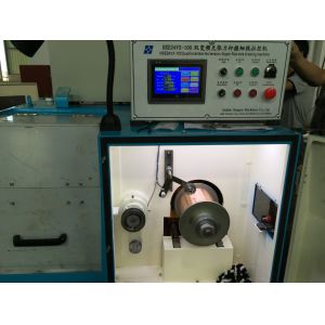 Industrial Super Fine Vertical Wire Drawing Machine Control By PLC And Touch