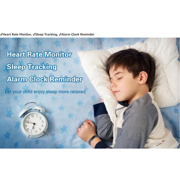 0.96 Inch C07 Plus Color Screen Nordic 51822 Kids Waterproof Smartwatch 80mAh