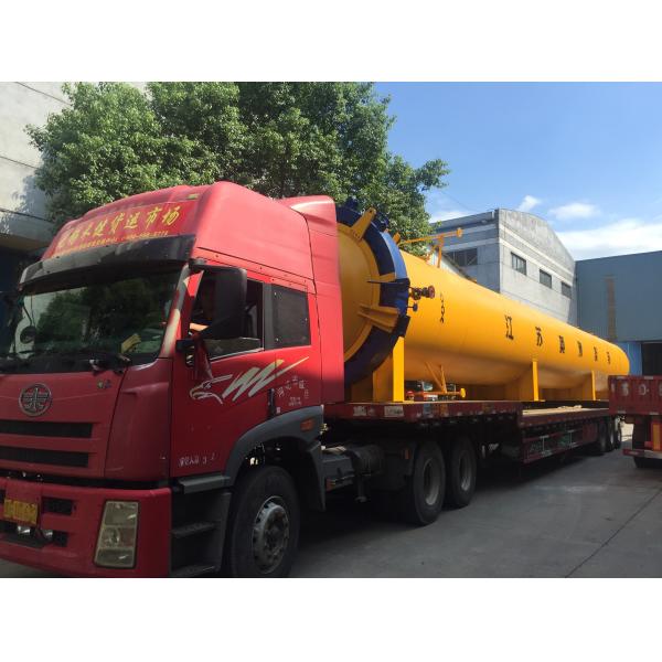 Quality Wood Autoclave With Safety Interlock , Automatic Control High Temperature And High Pressure for sale