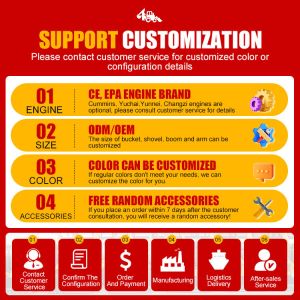 China Brand New Wheel Loader Backhoe Excavator Loader Earth Moving Heavy