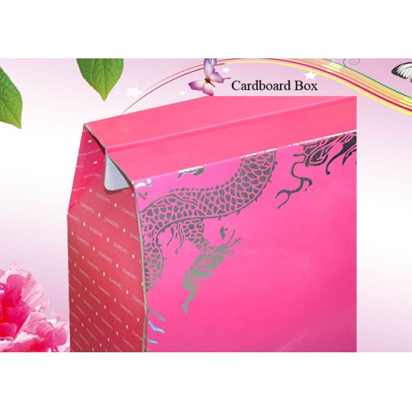 Pantone Red Color Silver Hot Stamping Craft Cardboard Corrugated Box Printing for Bedding Packaging