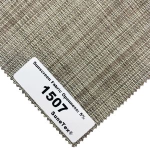 Fireproof Jacquard 5% Openness Roller Blind Sunscreen Fabric For Home Decor