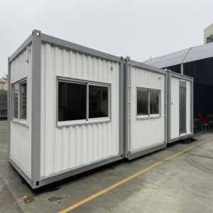 Expandable Prefab Home with 18.5 Square Meter Customizable Design and 2 KN/m2