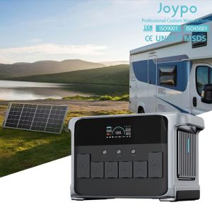 LiFePO4 Battery Portable Power Solar Generator APP Remote Control 2400W Output