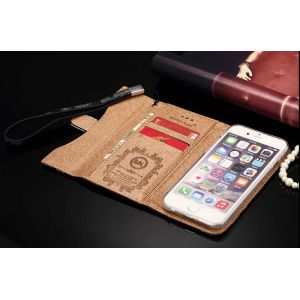 Luxury MK leather Wallet Case For iPhone 4 5s 6s plus SAMSUNG galaxy S6 S7 NOTE
