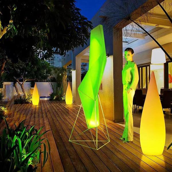 luxurious plastic standing led floor lamps for hall