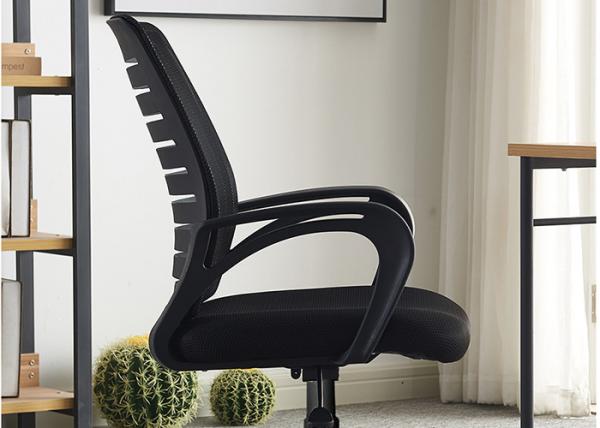 Quality Waterfall Seat Edge Lightweight Upholstered Office Chair for sale
