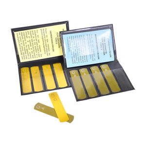 Wholesale Burmah Castrol Magnetic Field Flux Strips Type I G Type II A Permeable Magnetic Steel Sandwiched Between Two Brass Plates from china suppliers