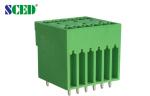 Vertical Wire Inlet Male Pluggable Plug In Terminal Block With 3.81mm Pin Header