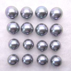 Wholesale Wholesale High Quality Round Shape Half Hole Shell Pearl Loose Bead for DIY Handcraft from china suppliers