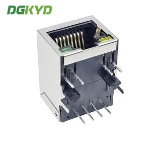 KRJ-125GYNL RJ45 100M Integrated Filter Network Connector 8PIN With Light And