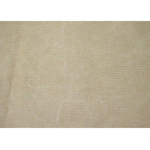 Garment 100 Cotton Canvas / Plain Woven Fabric Oustanding Tensile Strength