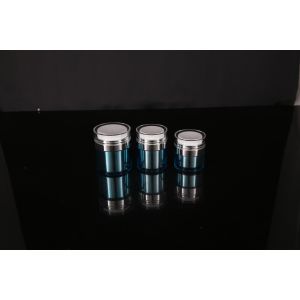 hand lip crystal pump empty square white Screen Printing Airless 30ml Cosmetic