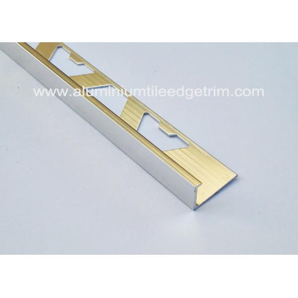 Anti Corrosion tile trim chrome square edge 12mm polished Bright Chrome Effect