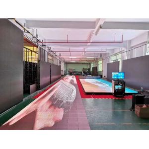 P3.91mm Led Dance Floor For Rent 25*25cm