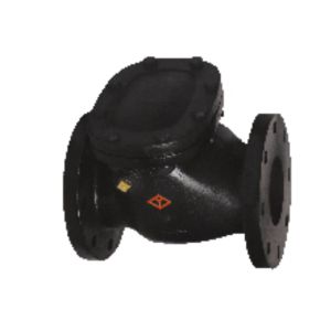 ANSI Rustproof Cast Iron Swing Check Valve , Hydraulic Swing Check Valve Flanged