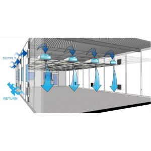 ISO7 Prefabricated Hardwall Modular Clean Room For Electronics Assembly