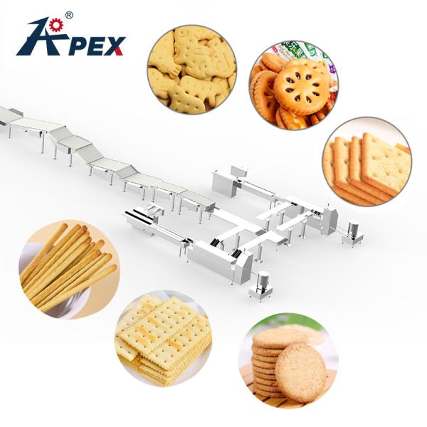 High Quality Customized Waferchocolate Oreo Automatic Bear Biscuit Production