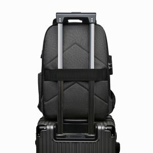 Customized Logo Travel Business Computer Backpack With USB Port