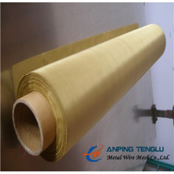 Quality 250mesh, 300mesh, 325mesh, 400mesh, 500mesh Twill Weave Brass Wire Mesh for sale