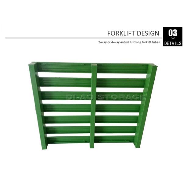 Storage Equipment Stackable Pallets Industrial Steel Pallet Rack Heavy Duty Iron Steel Pallets
