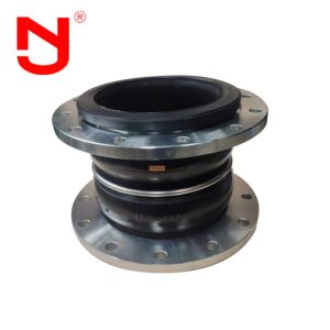 Flanged Expansion Joint Ansi Double Sphere Rubber Flexible Bellows