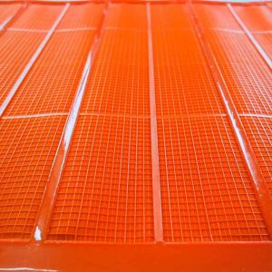 Wet And Dry Screens Polyurethane Fine Screen Mesh For Screening Machines