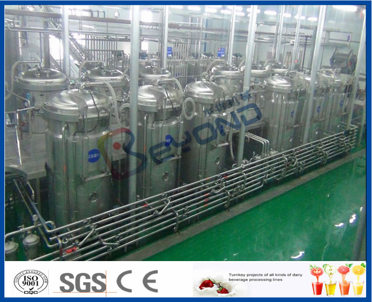 Wholesale Tubular UHT Sterilizing Mango Processing Line With Aseptic Filling Machine from china suppliers