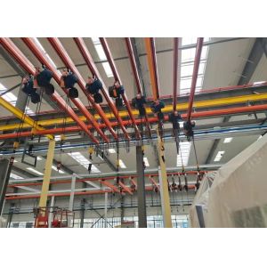 No Noise A3 KBK Manual Bridge Crane Low Deadweight Smooth Operation