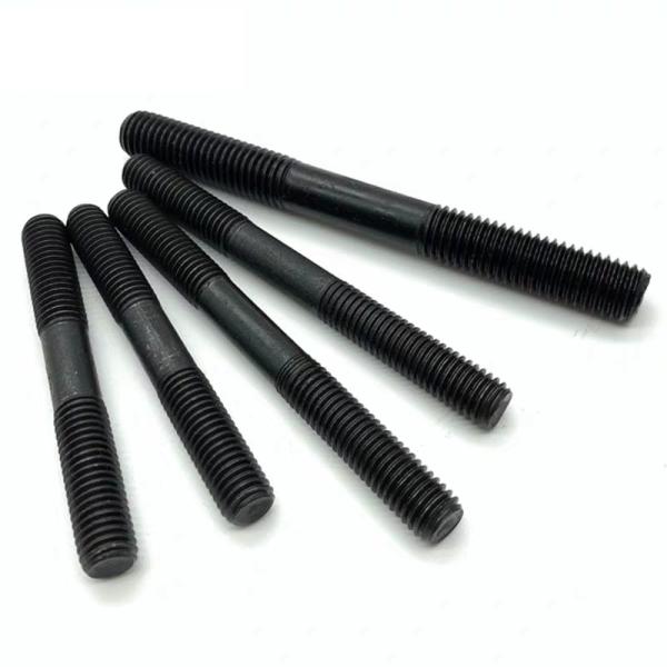 Industry Galvanized Tooth Bar Threaded Screw DIN975 4.8 Level White