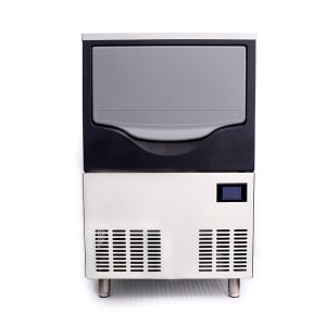 120Kg Per Day Stainless Steel Portable Crescent Ice Machine for Coffee Shop