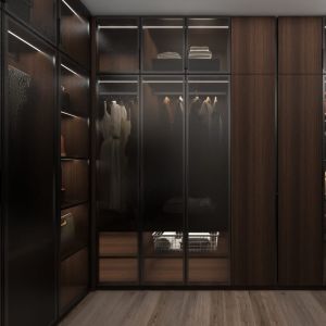 Design Solid Wood Bedroom Wardrobe for YALIG 2024 2D / 3D Wooden Material