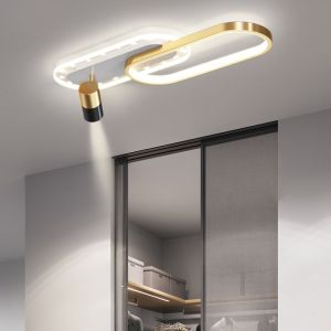 Aisle Corridor Strip Ceiling Lights Simple Modern Foyer Porch Entry Balcony