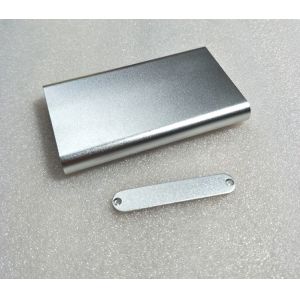 China Sandblasted Extruded 6063-T5 Aluminium PCB Enclosure Box on sale