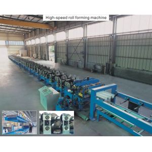 10-20m / min, Panasonic Metal Deck Roll Forming Machine, High Strength with Big