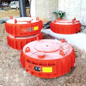 Wholesale Electromagnetic Iron Remover Height ≤550mm Dry Self Dumping In Coal Mining Power Building Materials Chemical Industries from china suppliers