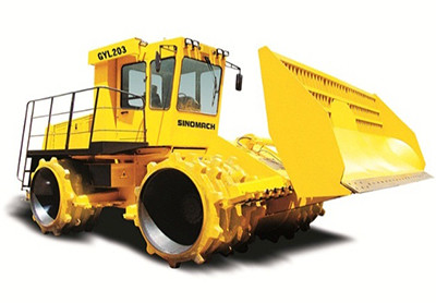 Sinomach Changlin Landfill Compactor GYL203 20 Tons With Shangchai Engine For