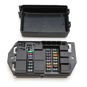 Wholesale 12V Auto Waterproof Fuse Relay Block Universal Fuse and Relay Box car relay &amp; fuse block With Wires For Car Marine Boat from china suppliers