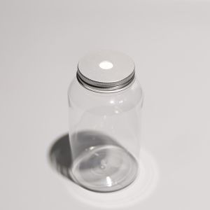 Screw On Cap PET Plastic Bottle With Customized Color For Food Storage