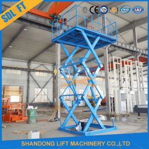 China Hydraulic Scissor Lift Warehouse Pallet Scissor Lift Platform on sale