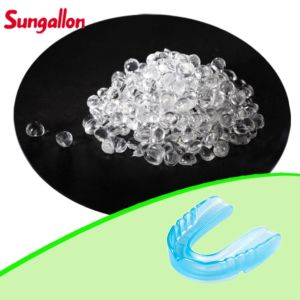 Recyclable Transparent Soft TPE TPR Granules for Sports Mouthguards