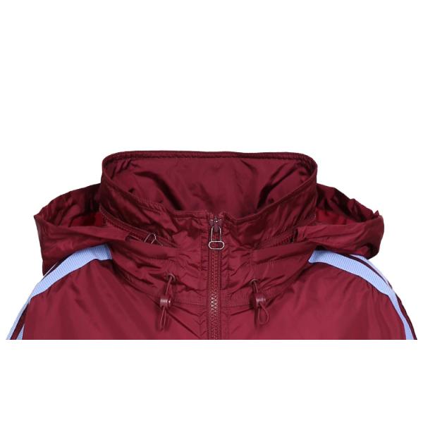 Fashion Metal / Plastic Cord Stopper Adjustable For Thin Trench Coat Double Cords