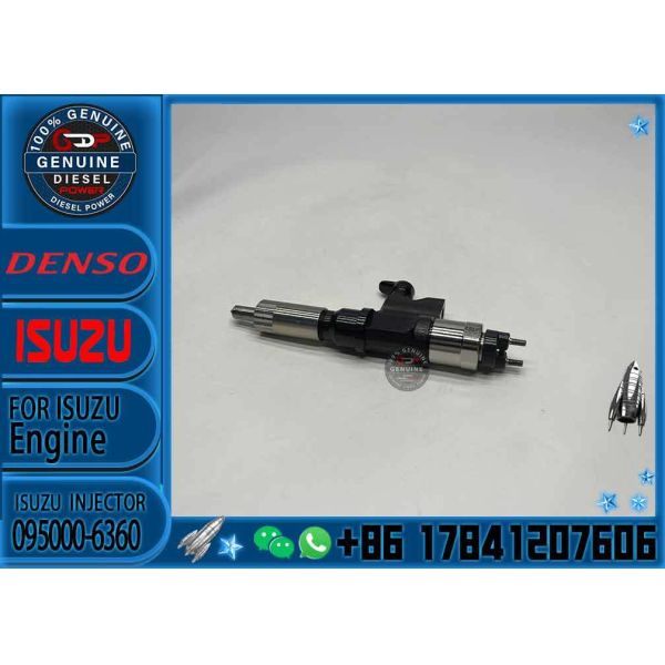 Fuel Injector 095000-6360 095000-6363 095000-6364 095000-6366 for 4HK1 6HK1 Engine 0950006360 0950006363 0950006364 0950006366