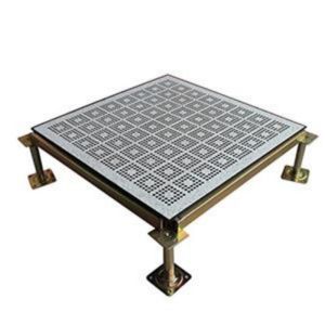 China Ventilated Data Center Raised Access Computer Floor Skid Proof on sale