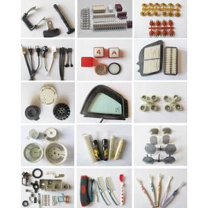 High Efficiency 45 Ton Single Slide Shuttle Table VERTICAL Injection Molding