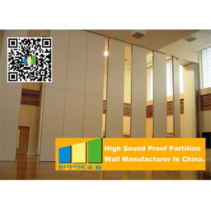 Wholesale Soundproof Folding Acoustic Movable Partition Walls Panels to Meeting Room from china suppliers