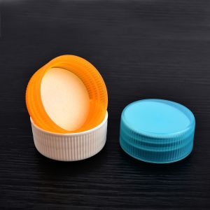 Glass Vial bottle cap 28/410 Continuous Thread Cap Cosmetic package plastic cap