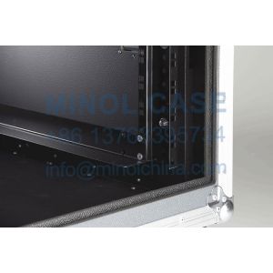 Aluminum New Function Sliding Doors Rack Case Custom Flight Case